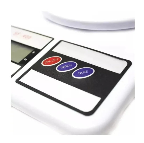 Balança Digital de Cozinha 1g a 10kg | Alta Precisão para Nutrição, dieta e fitness
