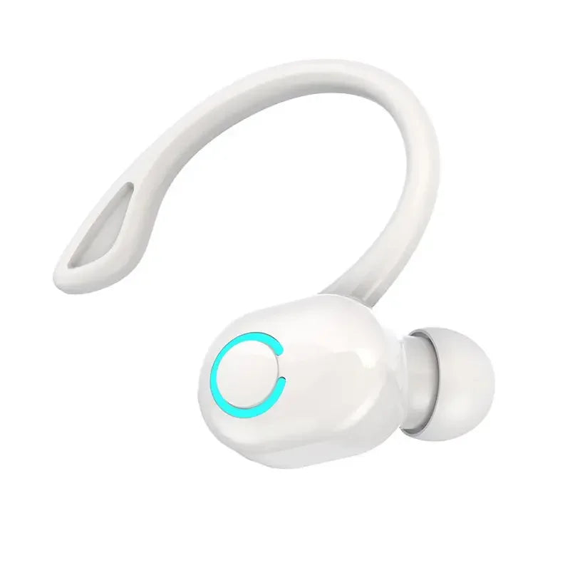 Bluetooth 5.2 negócios sem fio fone de ouvido gancho mini alta fidelidade baixo cancelamento de ruído fone de ouvido com microfone esporte jogo fone de ouvido