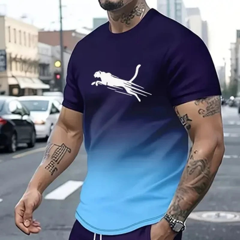 Camiseta Masculina Estampada Casual Premium