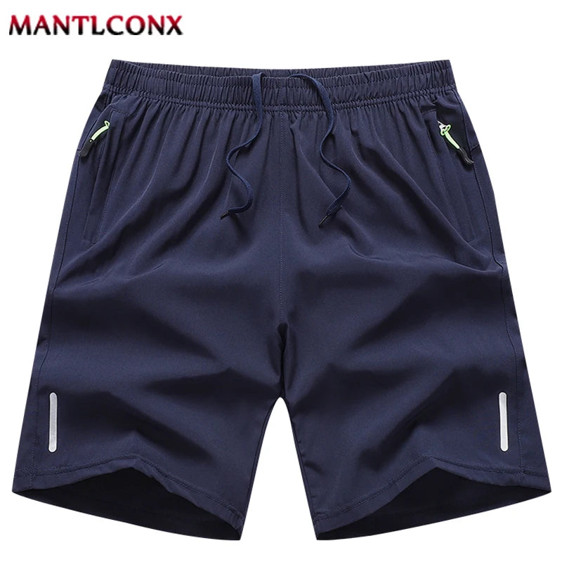 Bermudas Masculinas de Verão, Roupas Esportivas Frescas, Shorts de Corrida, Calças Casuais para Academia, Treinamento e Jogging, Preto e Cinza