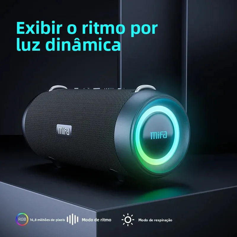 mifa A90 Bluetooth Speaker 60W Output Power Bluetooth Speaker with Class D Amplifier Excellent Bass Performace camping speaker