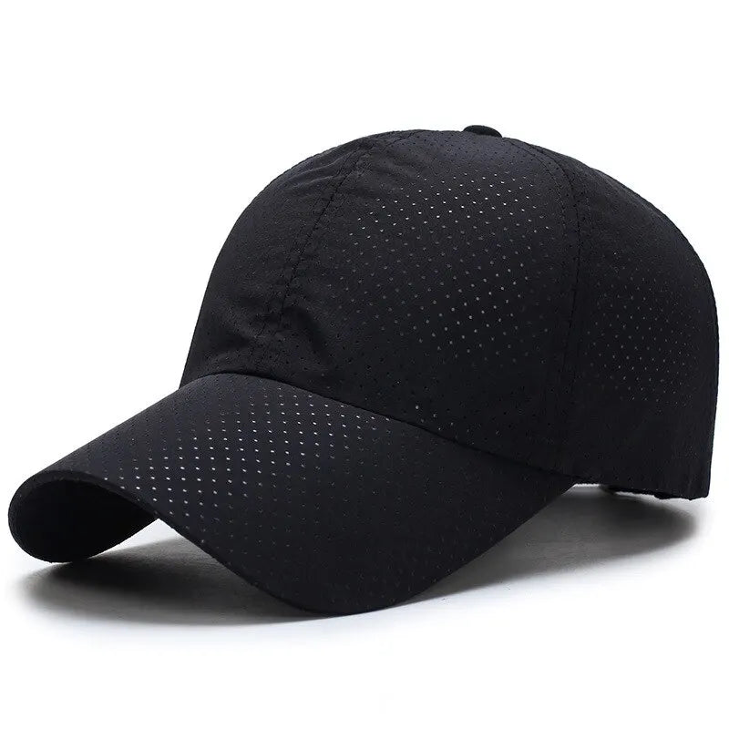 Chapéu masculino primavera verão cor sólida malha boné de beisebol feminino outono edição coreana protetor solar chapéu malha respirável boné de pico