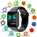 Homens relógios inteligentes tela colorida bluetooth mulher fitness esporte pulseira saúde monitor de sono relógio eletrônico smartwatch alarme y68