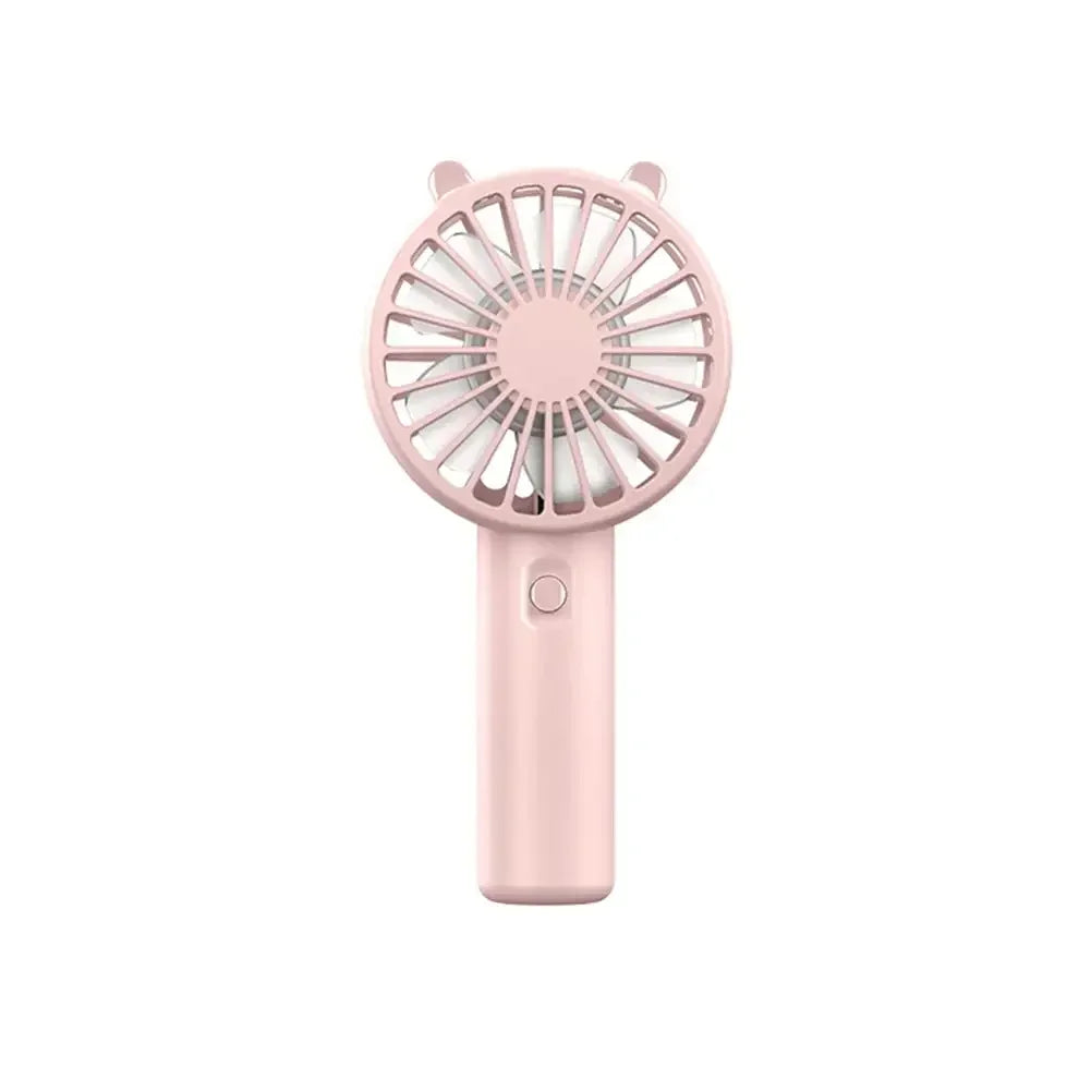 Ventilador portátil portátil pequeno ventilador de refrigeração USB recarregável cílios mudo refrigerador ventilador portátil mini usb recarregável mesa