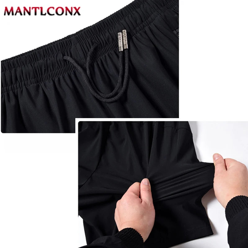 Bermudas Masculinas de Verão, Roupas Esportivas Frescas, Shorts de Corrida, Calças Casuais para Academia, Treinamento e Jogging, Preto e Cinza