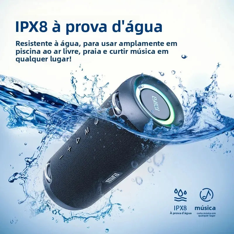 mifa A90 Bluetooth Speaker 60W Output Power Bluetooth Speaker with Class D Amplifier Excellent Bass Performace camping speaker
