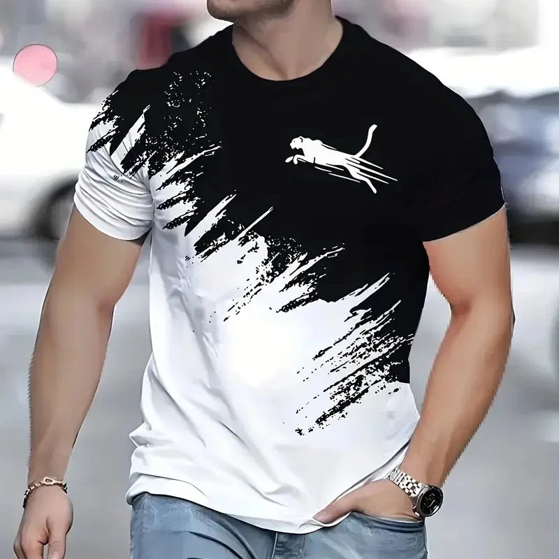 Camiseta Masculina Estampada Casual Premium