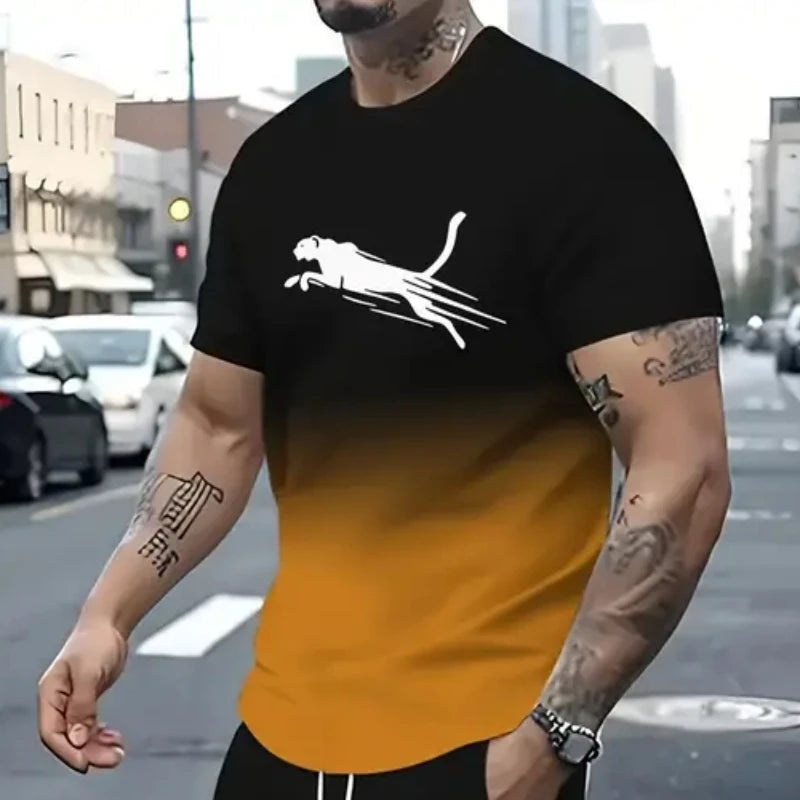 Camiseta Masculina Estampada Casual Premium
