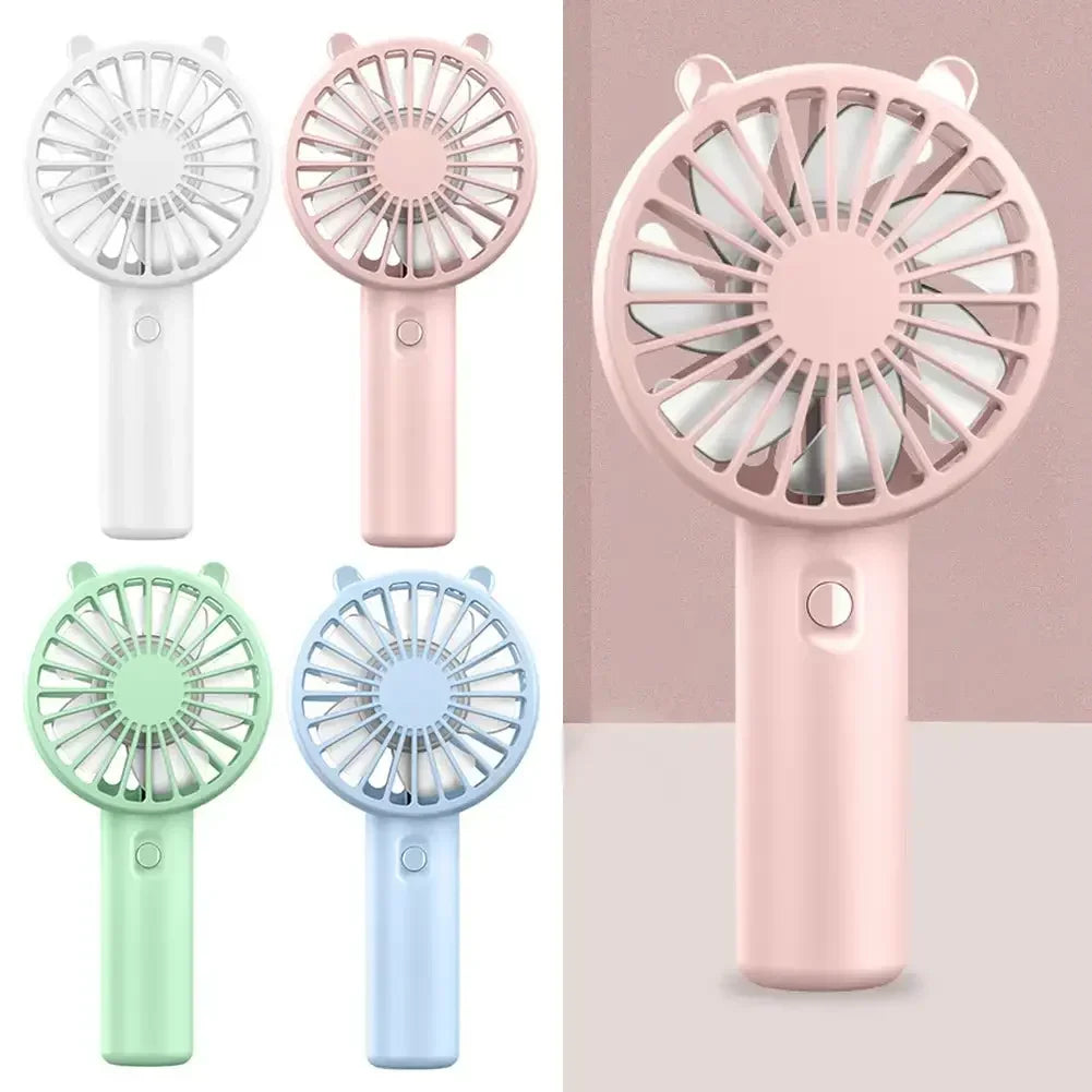 Ventilador portátil portátil pequeno ventilador de refrigeração USB recarregável cílios mudo refrigerador ventilador portátil mini usb recarregável mesa